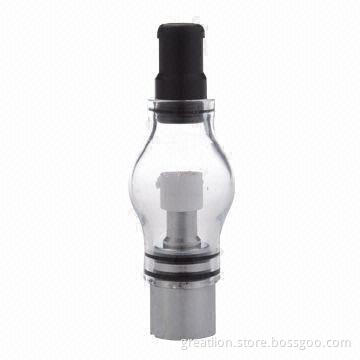 Glass Globe 2.0mL Electronic Cigarette Vaporizers, Solid Tobacco Tar, Various Colors Available